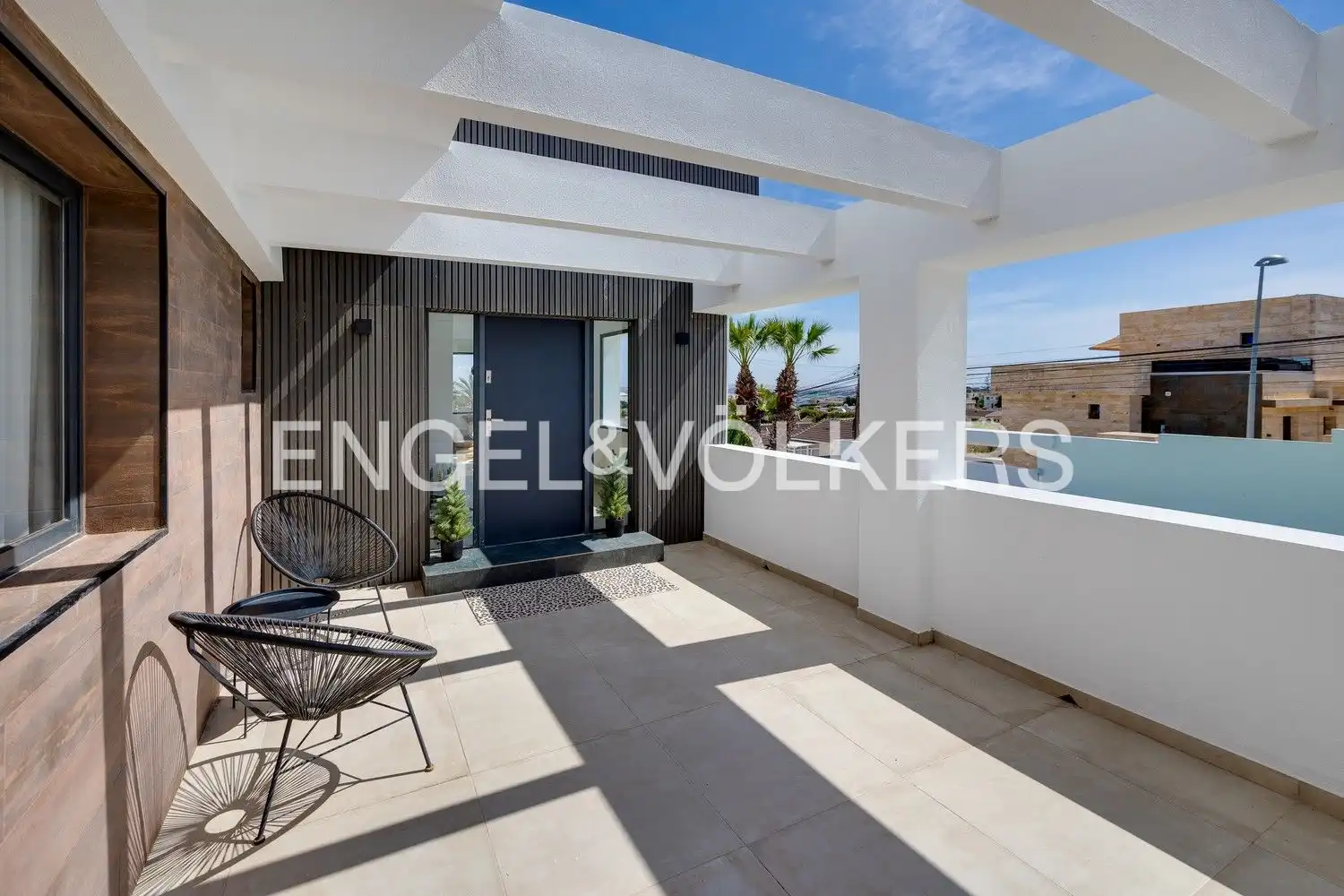 Terrace of Country homes for sale in Torrevieja  with Air Conditioner, Heating and Private garden