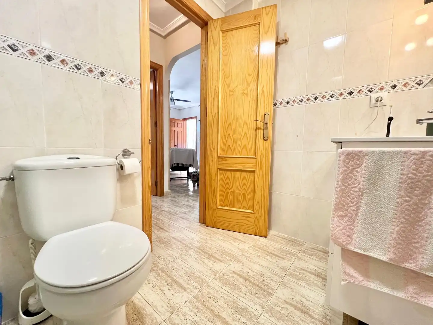Baño de Casa o chalet de alquiler en Pilar de la Horadada con Aire acondicionado, Calefacción y Terraza