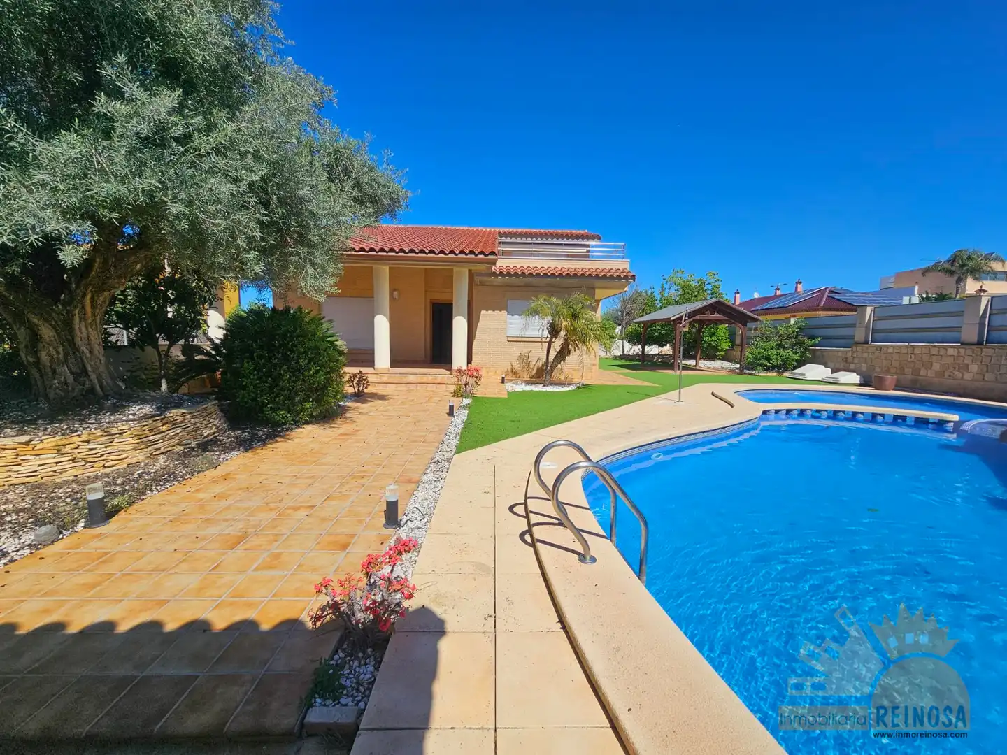 Swimming pool of Houses for sale in Molina de Segura  with Air Conditioner, Heating and Private garden