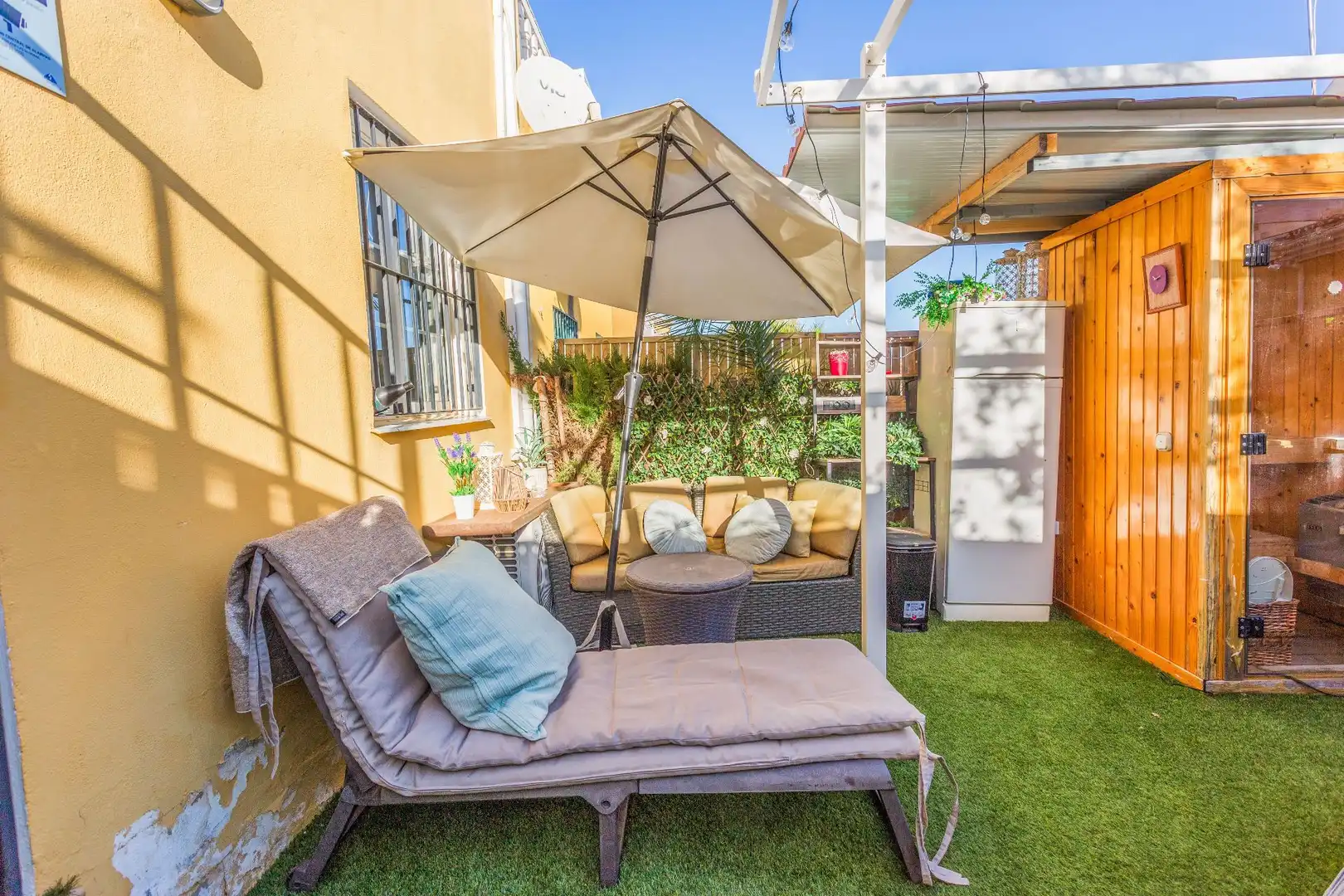 Terrace of Detached homes for sale in Benalmádena  with Air Conditioner, Heating and Private garden