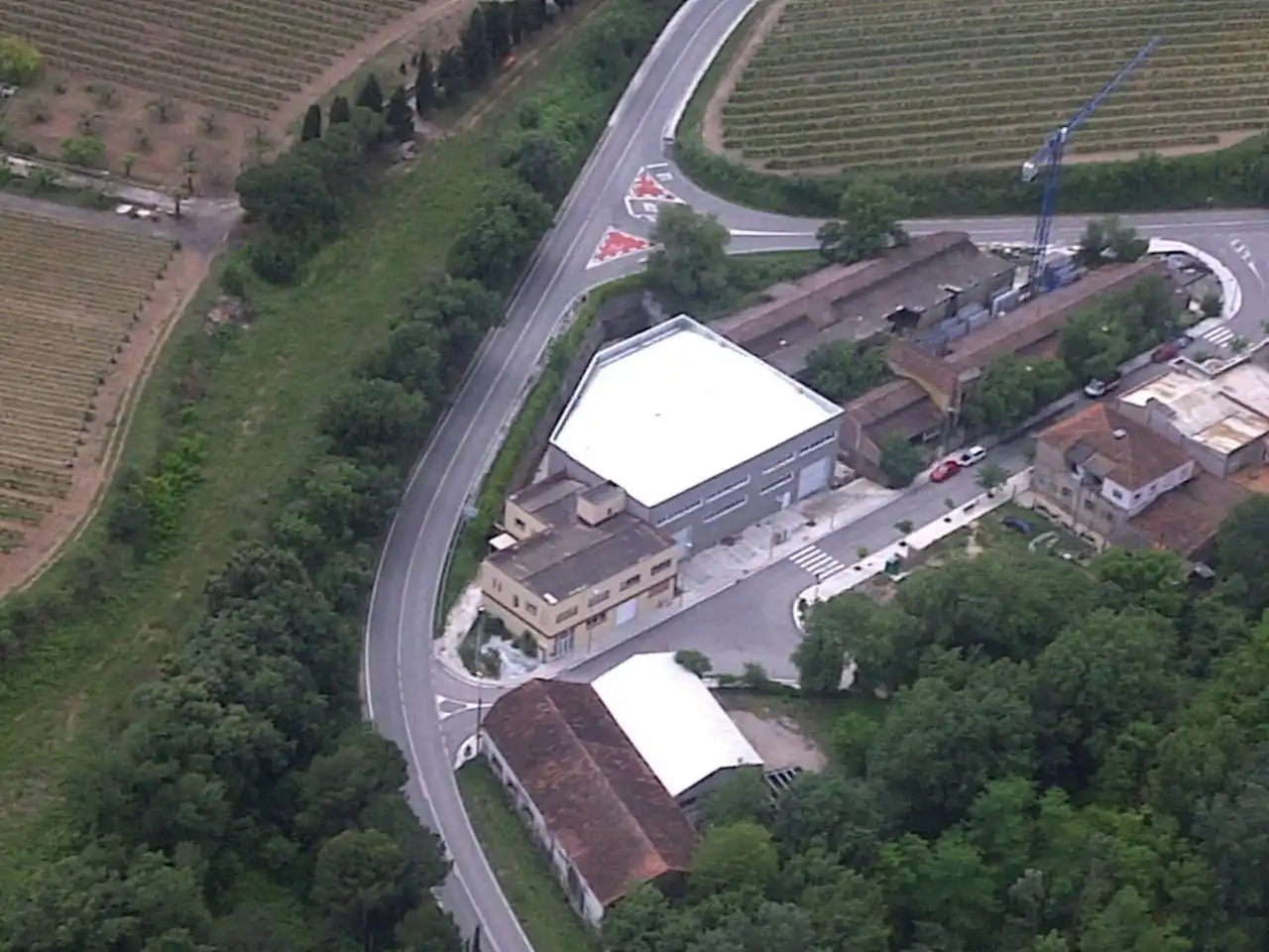 Exterior view of Industrial buildings for sale in Sant Sadurní d'Anoia  with Alarm