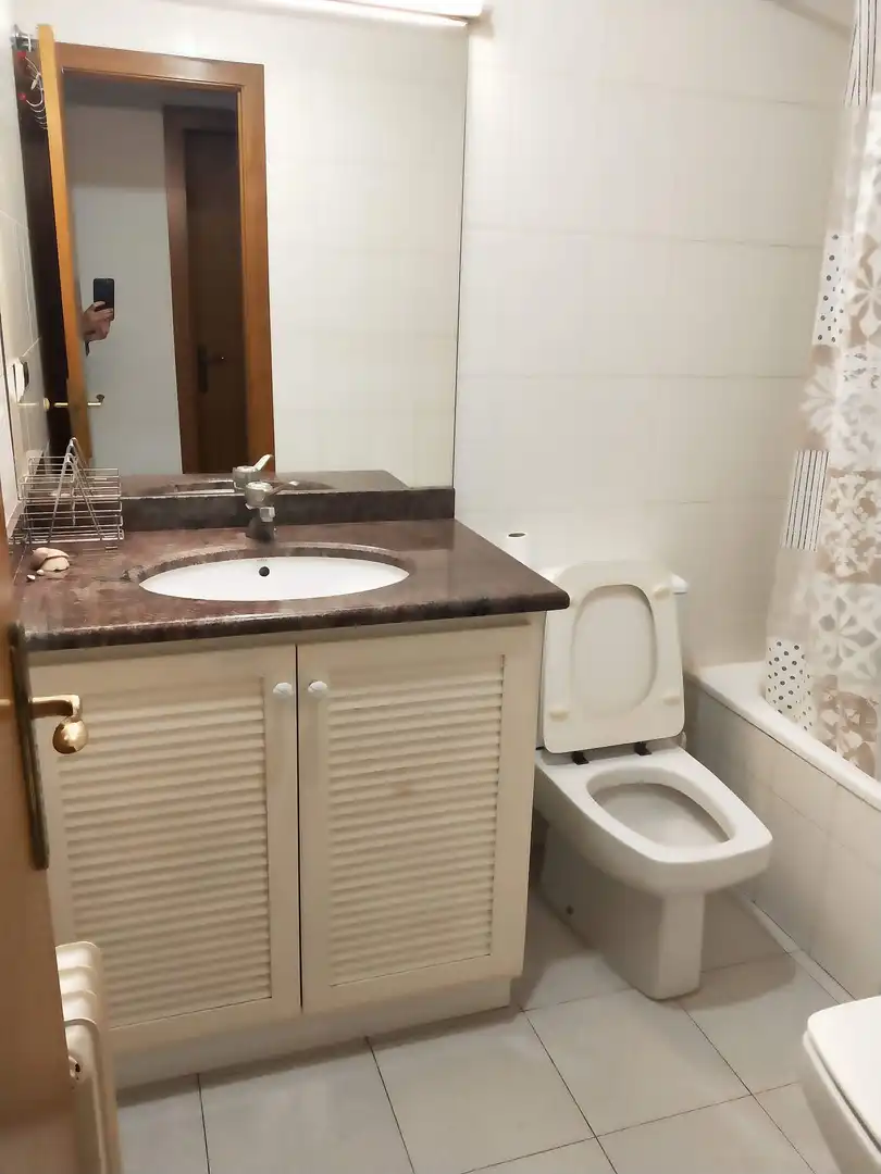 Bathroom of Flat for rent in Girona  with Furnished