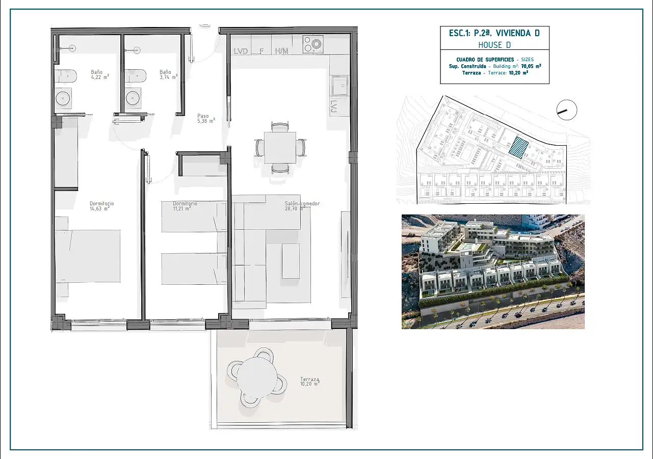 Apartament amb terrassa en venda a El Hornillo, imagen 33