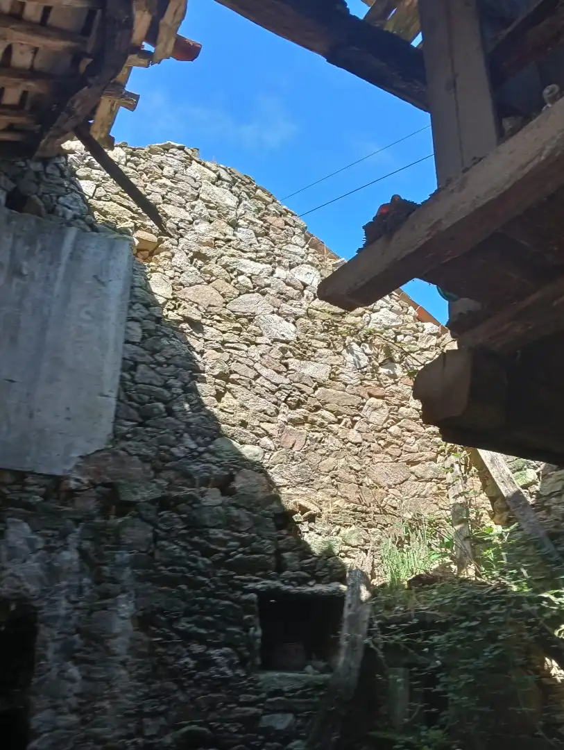 Vista exterior de Finca rústica en venda en Ponteceso