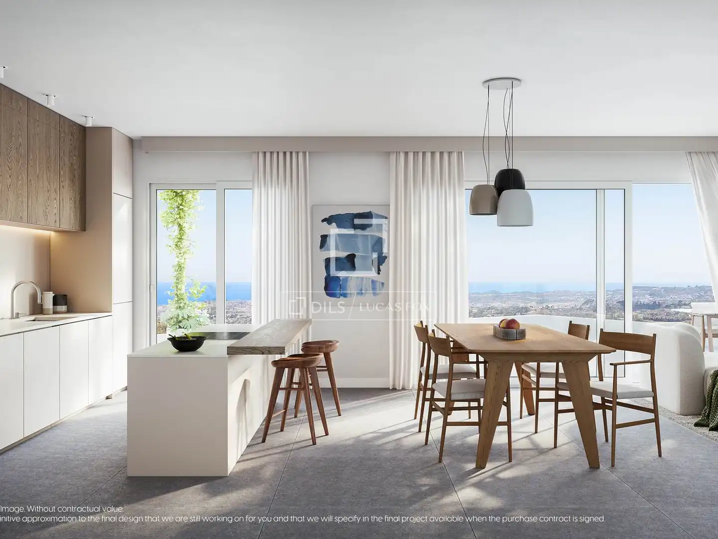 Living room of Attic for sale in Mijas  with Air Conditioner, Heating and Terrace