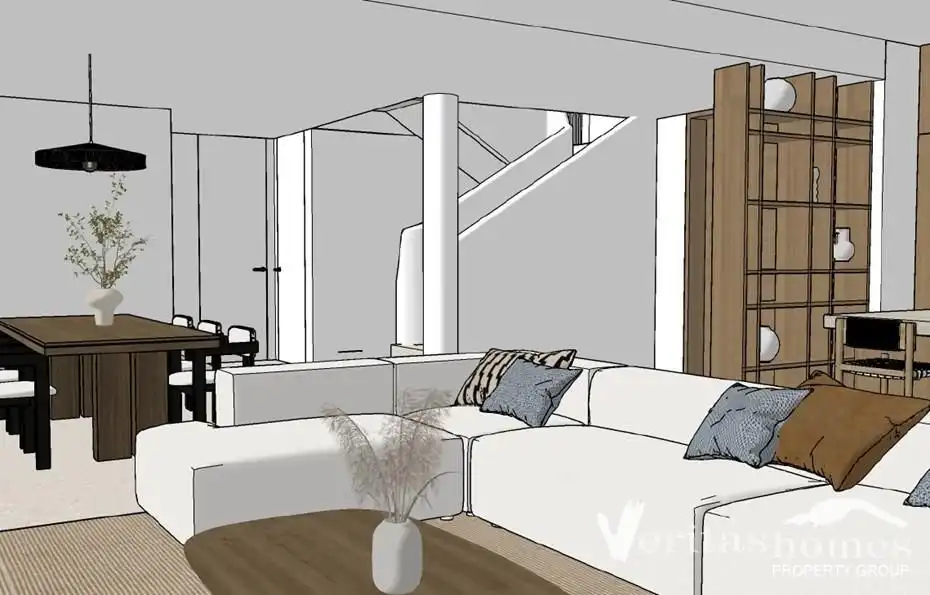 Sala d'estar de Residencial en venda en Mojácar