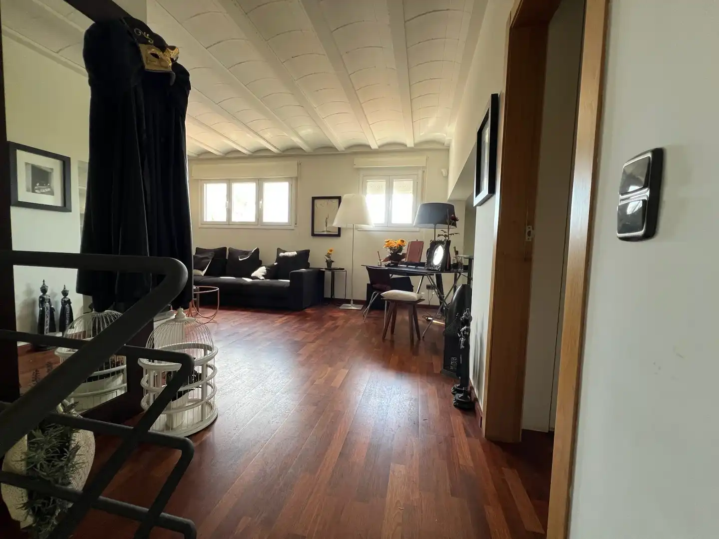Wohnzimmer von Haus oder Chalet zum Verkauf in Mont-roig del Camp mit Klimaanlage, Heizung und Privatgarten