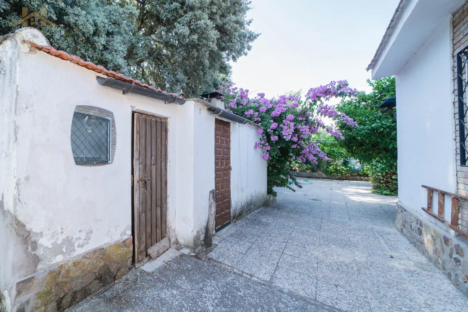 Exterior view of Houses for sale in Santa Cruz del Retamar  with Air Conditioner, Heating and Private garden
