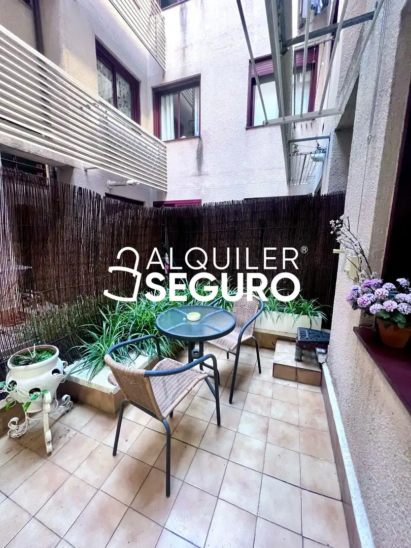 Terraza de Piso de alquiler en Madrid con Aire acondicionado, Calefacción y Terraza