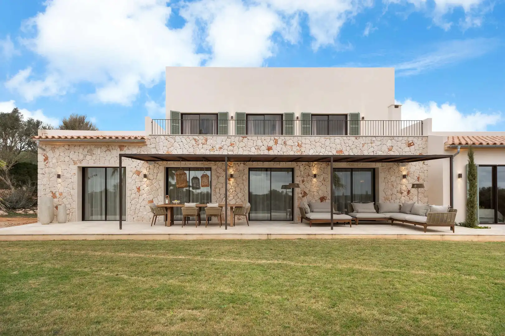 Vista exterior de Finca rústica en venda en Ses Salines amb Aire condicionat, Calefacció i Terrassa