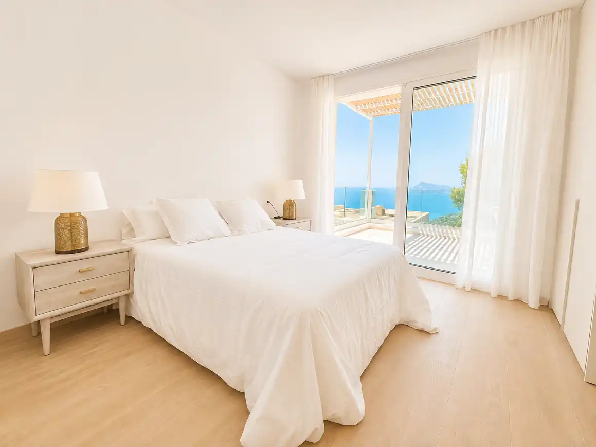 Habitación de Casa o chalet en venta en Altea con Aire acondicionado, Calefacción y Jardín privado