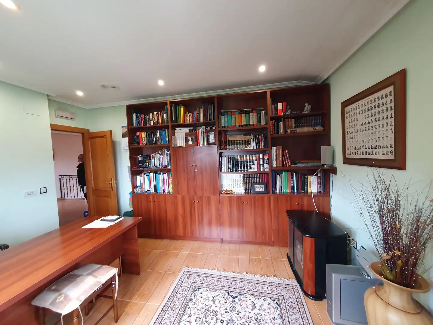 Wohnzimmer von Haus oder Chalet zum Verkauf in Grado mit Klimaanlage, Heizung und Terrasse