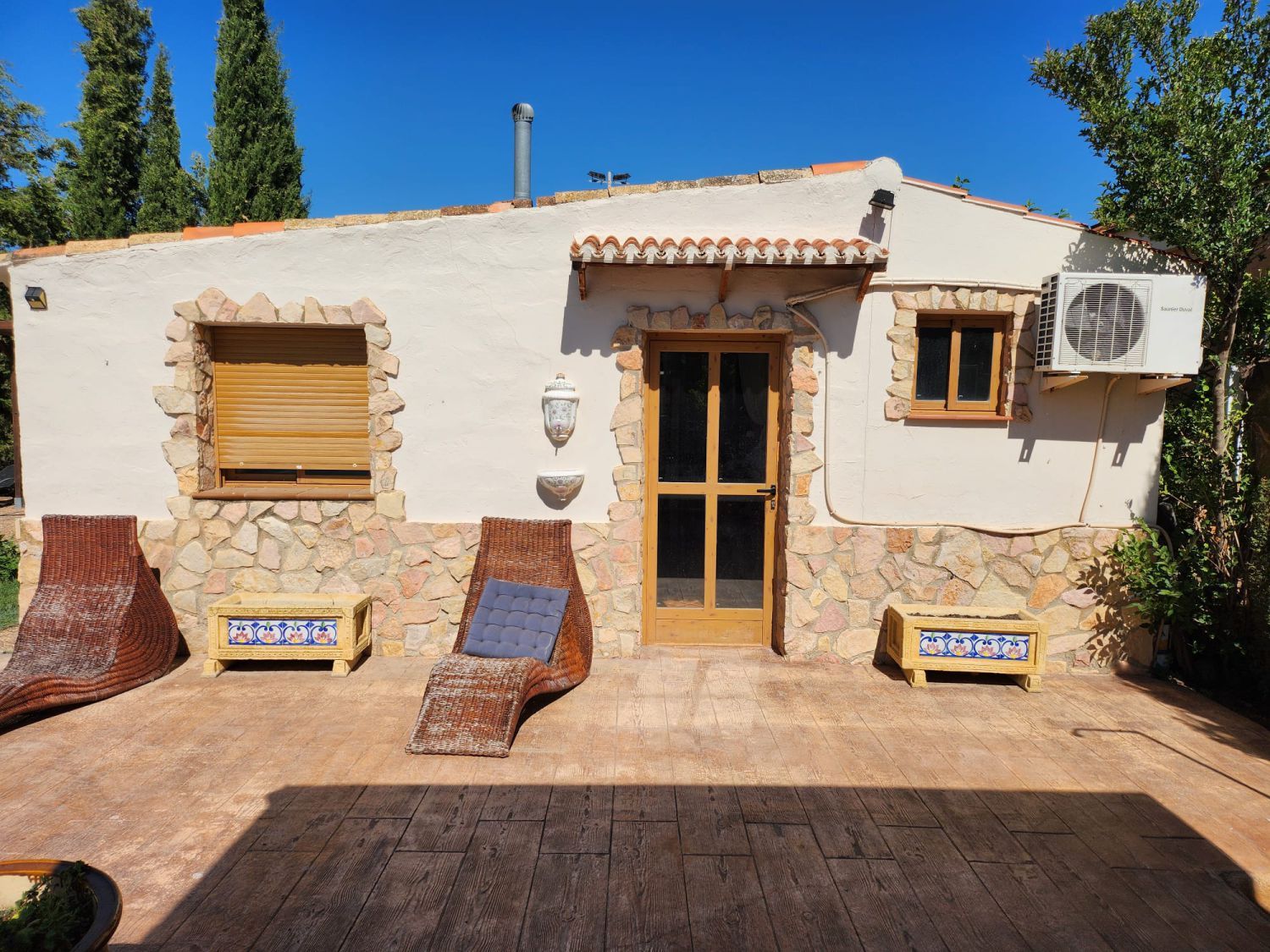 Vista exterior de Casa o xalet en venda en  Albacete Capital amb Aire condicionat, Calefacció i Traster