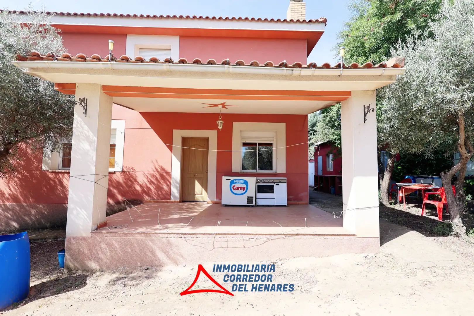 Exterior view of Country homes for sale in Mejorada del Campo  with Private garden