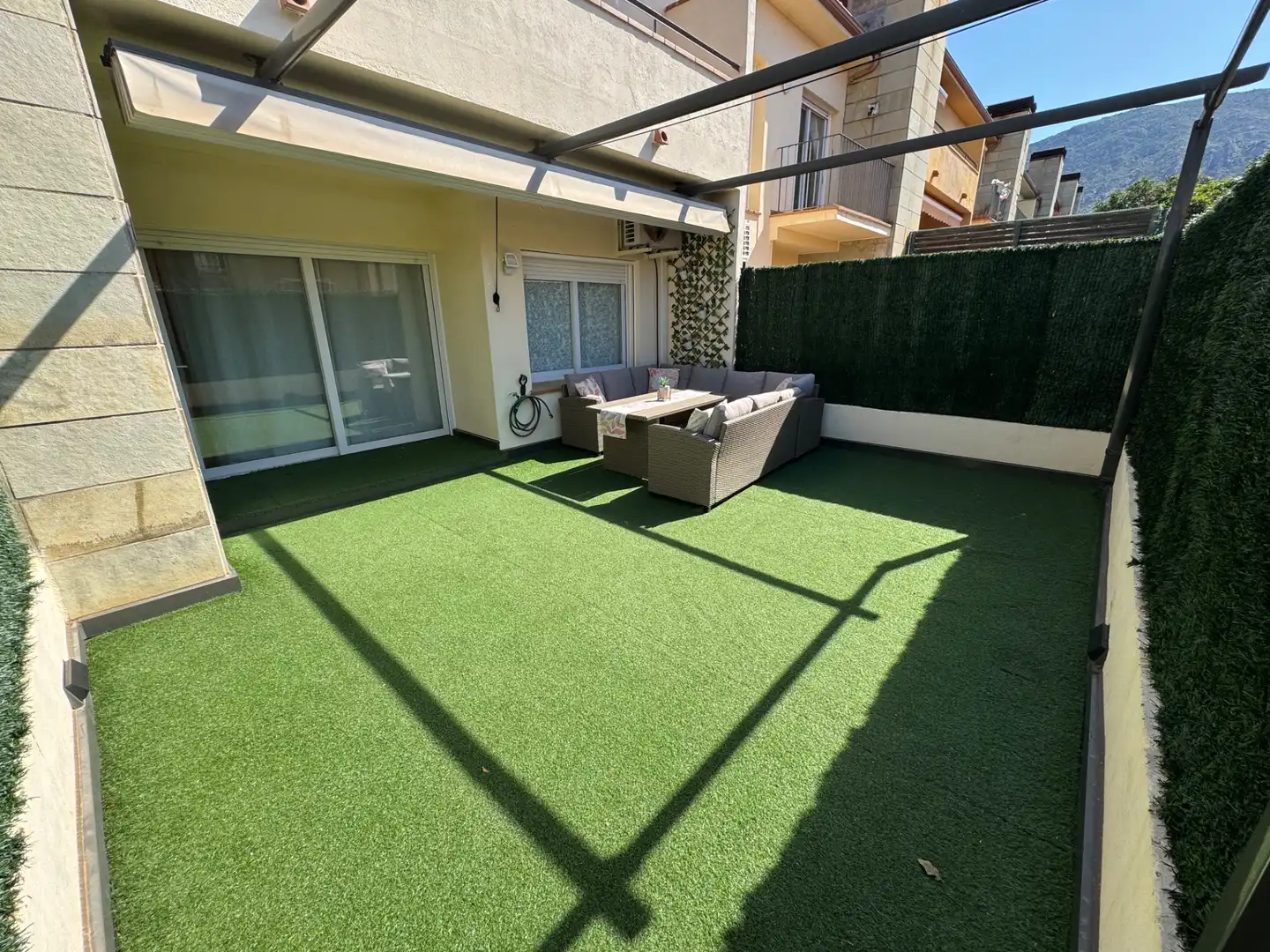 Terraza de Casa o chalet en venta en Palau-saverdera con Aire acondicionado, Calefacción y Jardín privado