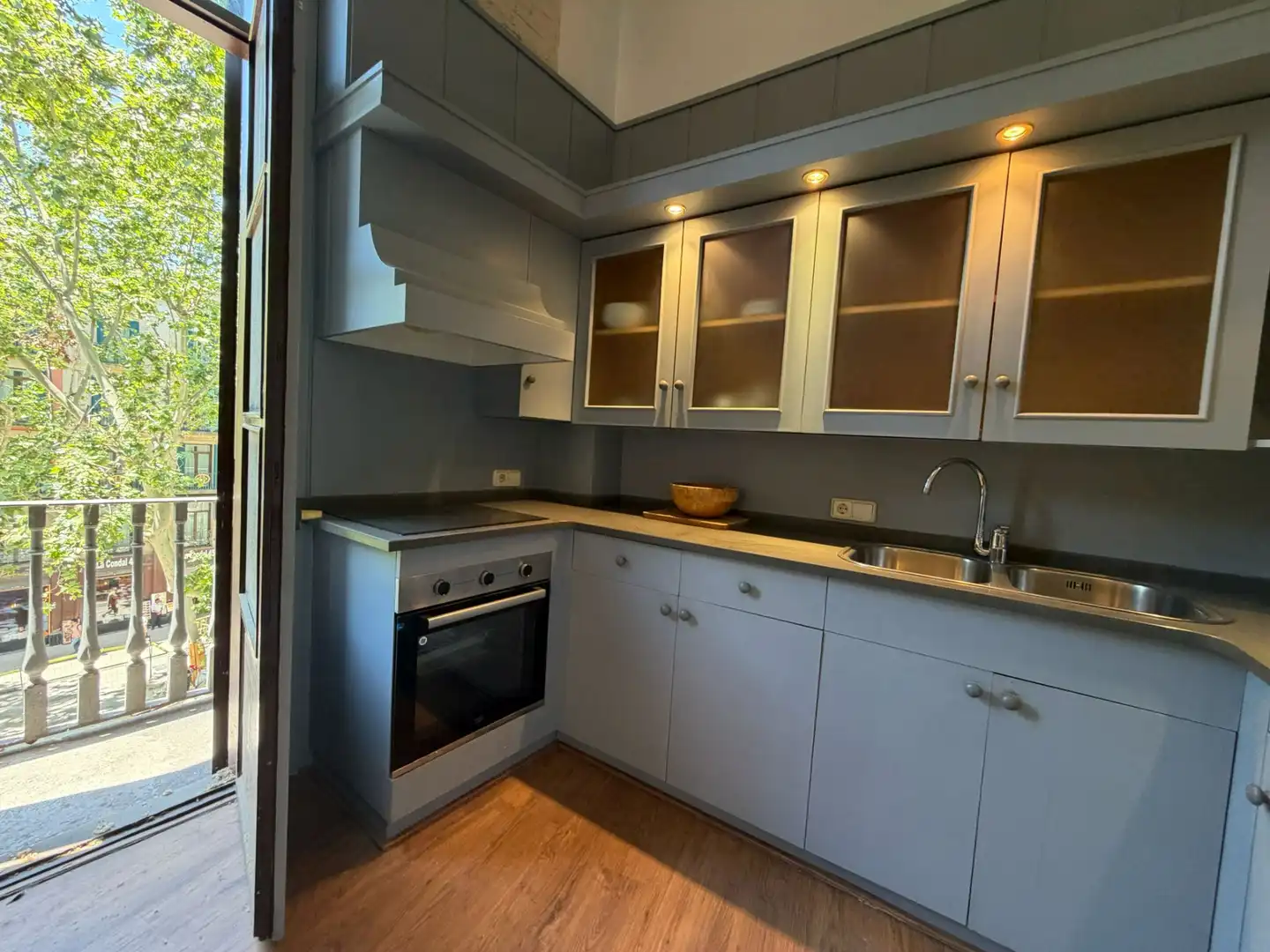 Cocina de Piso en venta en Barcelona con Aire acondicionado, Calefacción y Amueblado