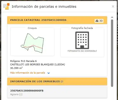 Terreny rústic en venda a Les Borges Blanques, imagen 2