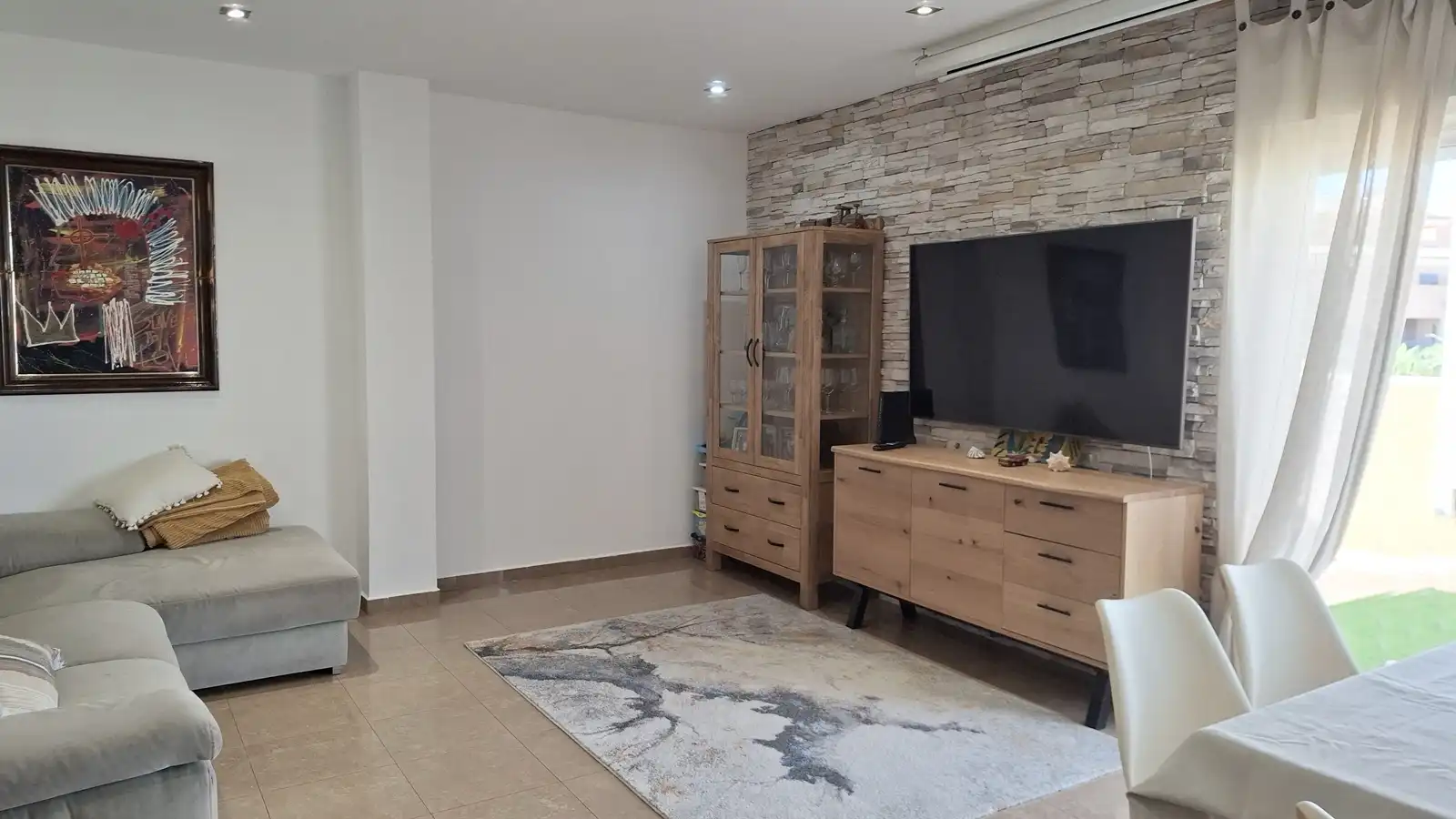 Living room of Attic for sale in Dénia  with Air Conditioner, Terrace and Storage room