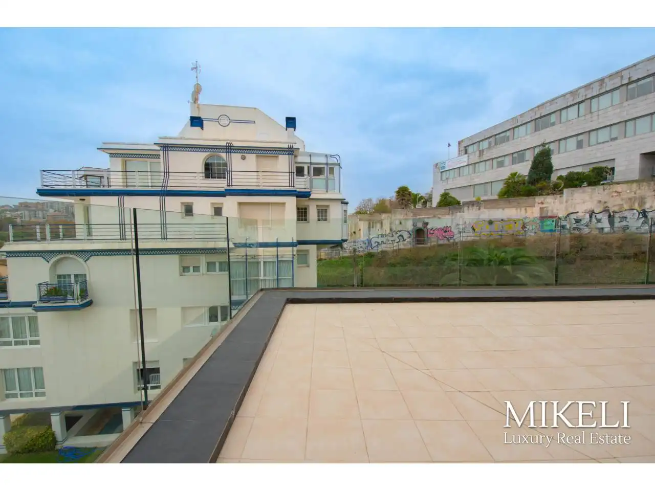 Terrasse von Wohnung zum Verkauf in Santander mit Heizung, Parkett und Terrasse