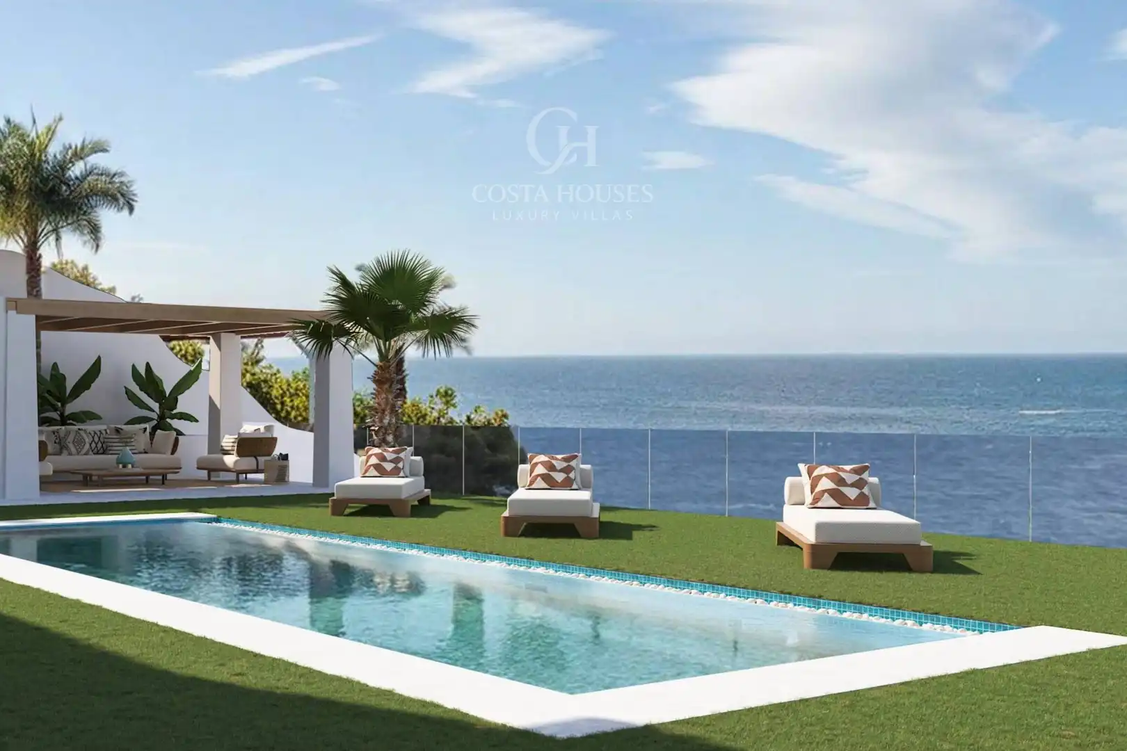 Garden of Houses for sale in Jávea / Xàbia  with Air Conditioner, Heating and Private garden