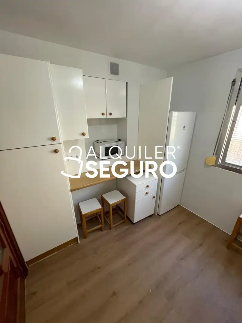 Kitchen of Flat for rent in Madrid  with Heating and Furnished