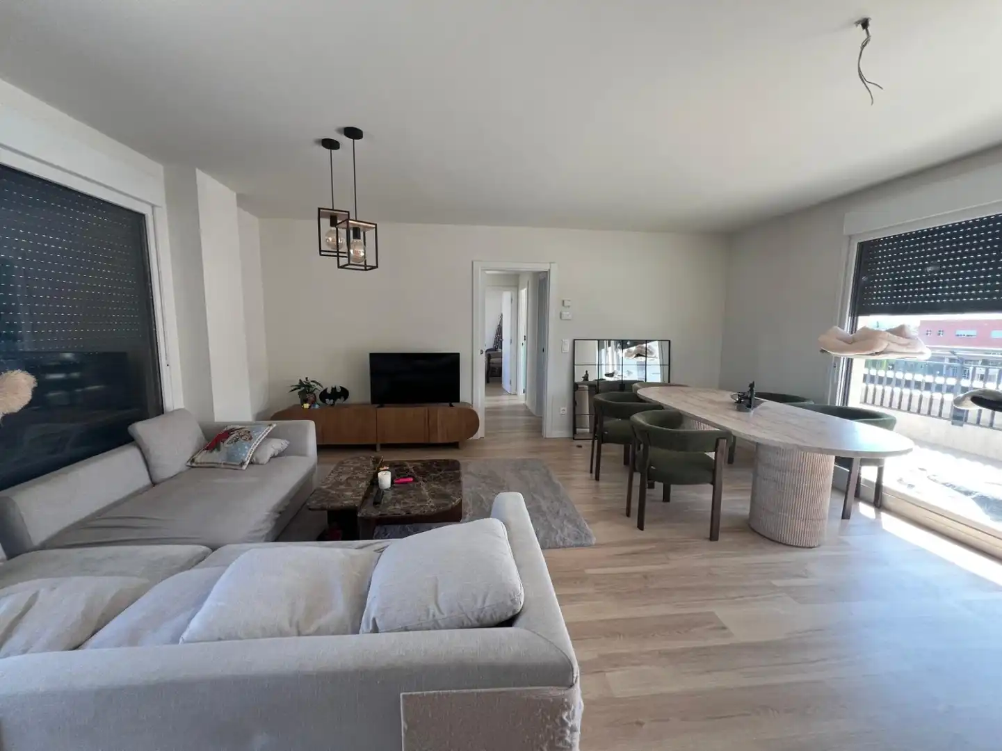 Living room of Flat for sale in Lardero  with Heating, Private garden and Parquet flooring