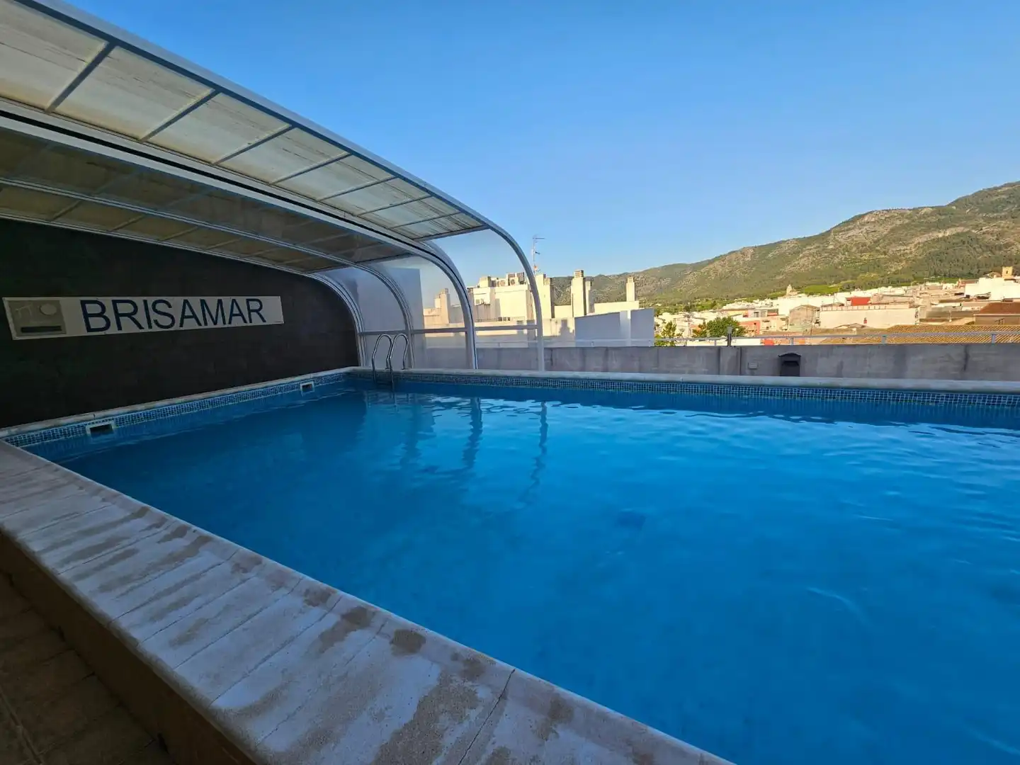 Swimming pool of Flat for sale in Simat de la Valldigna  with Air Conditioner, Private garden and Balcony