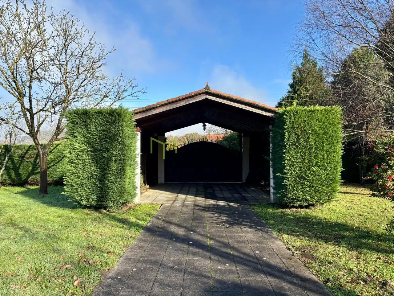 Vista exterior de Casa o chalet en venta en Silleda con Calefacción, Jardín privado y Parquet