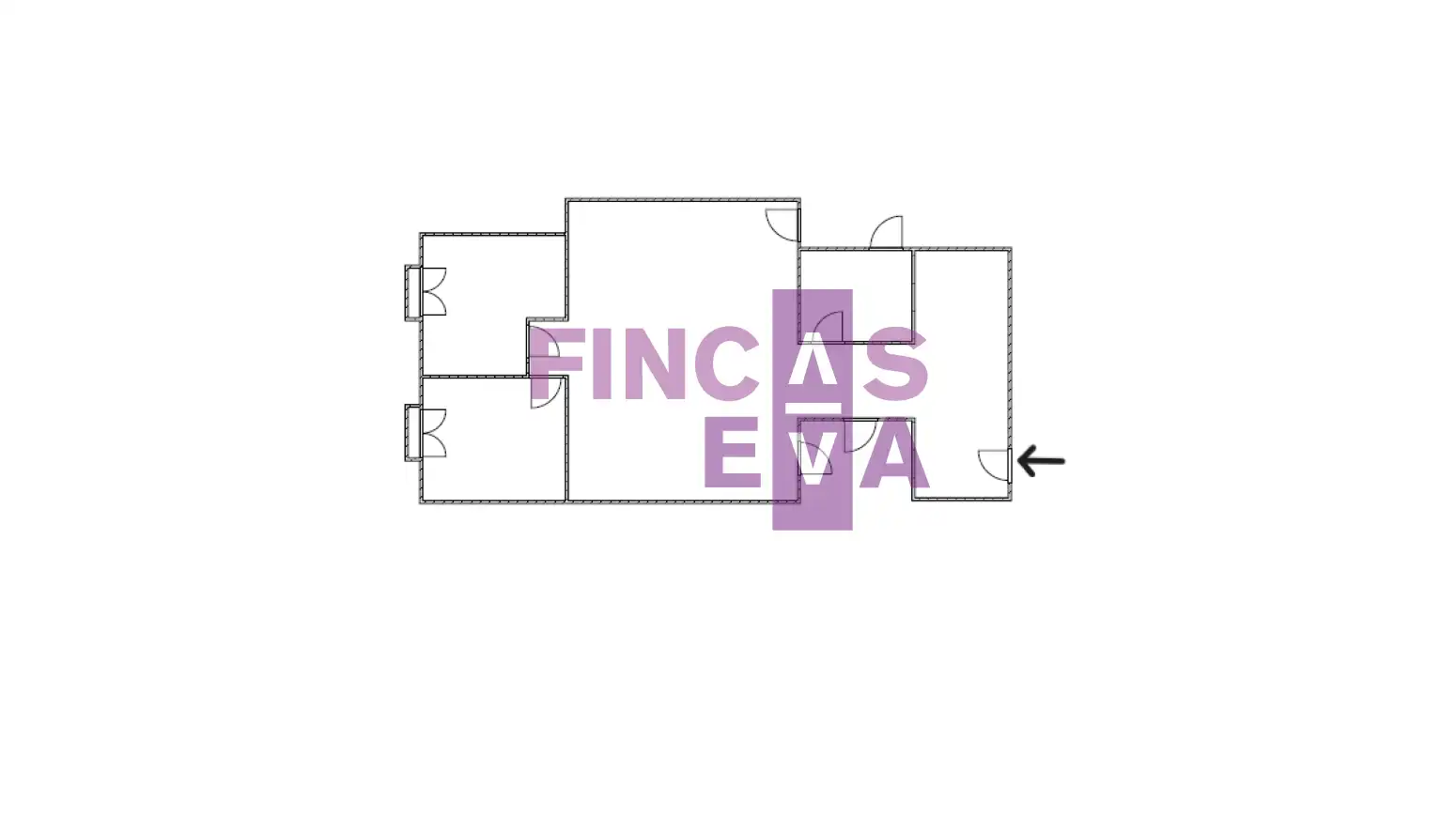 Piso en venta en Barcelona con Calefacción, Parquet y Balcón
