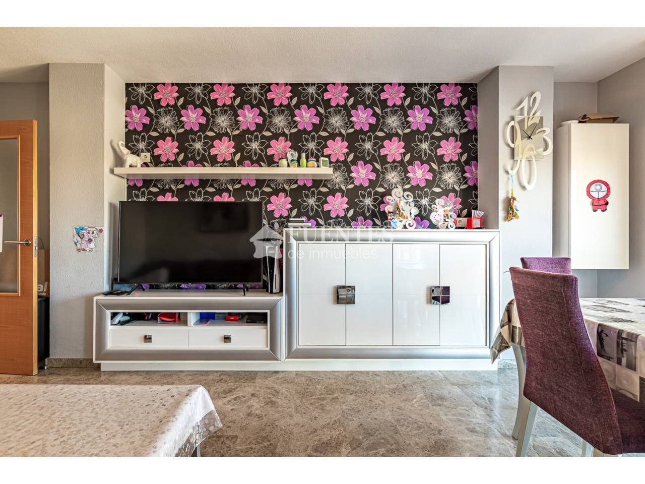 Sala de estar de Piso en venta en Alicante / Alacant con Aire acondicionado, Calefacción y Terraza