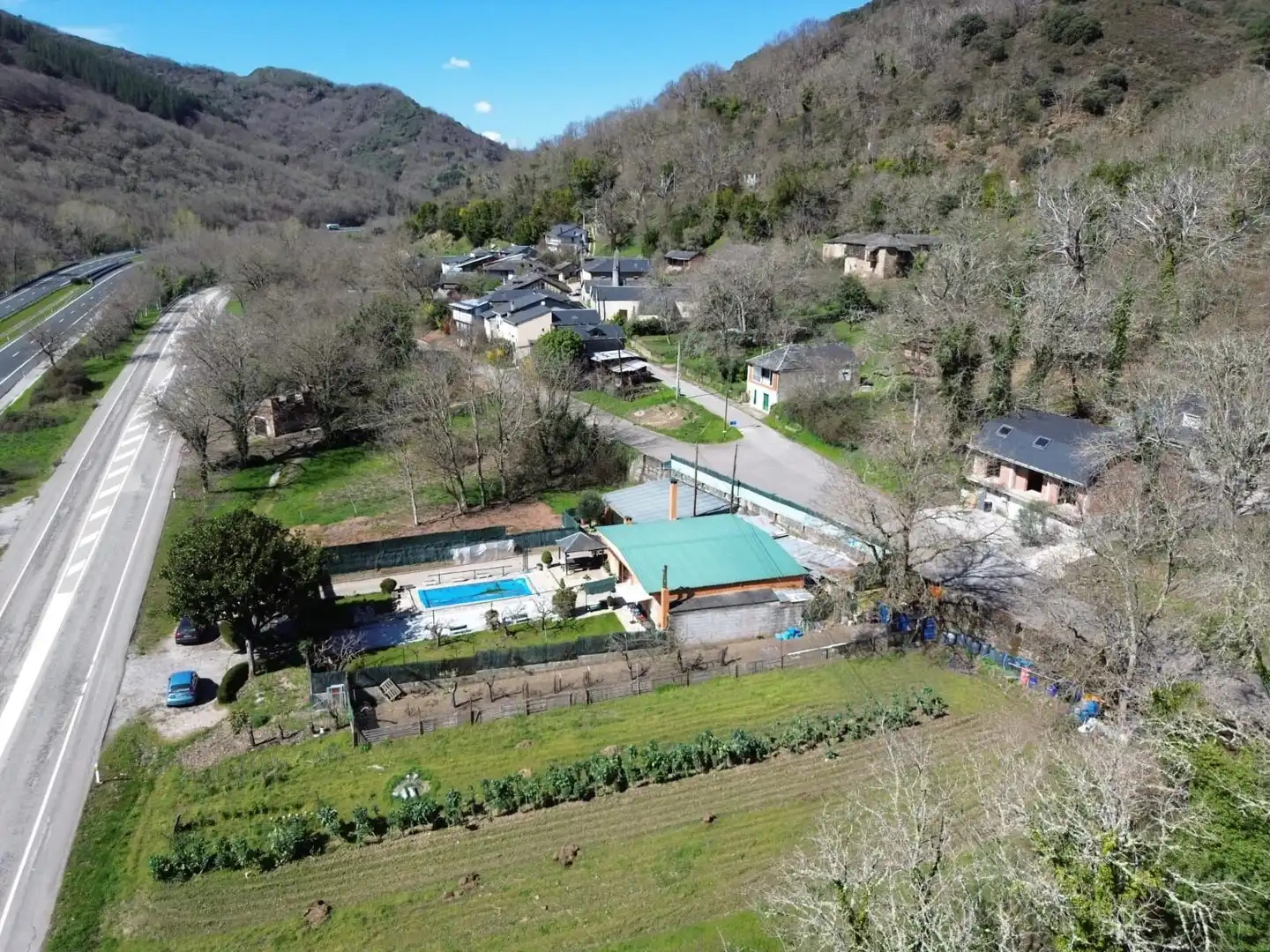 Jardín de Casa o chalet en venta en Trabadelo con Calefacción y Amueblado