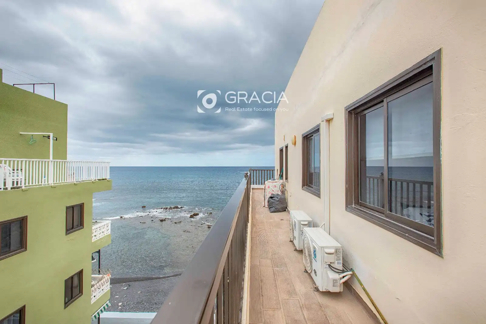Balcony of Attic for sale in Arona  with Air Conditioner and Terrace