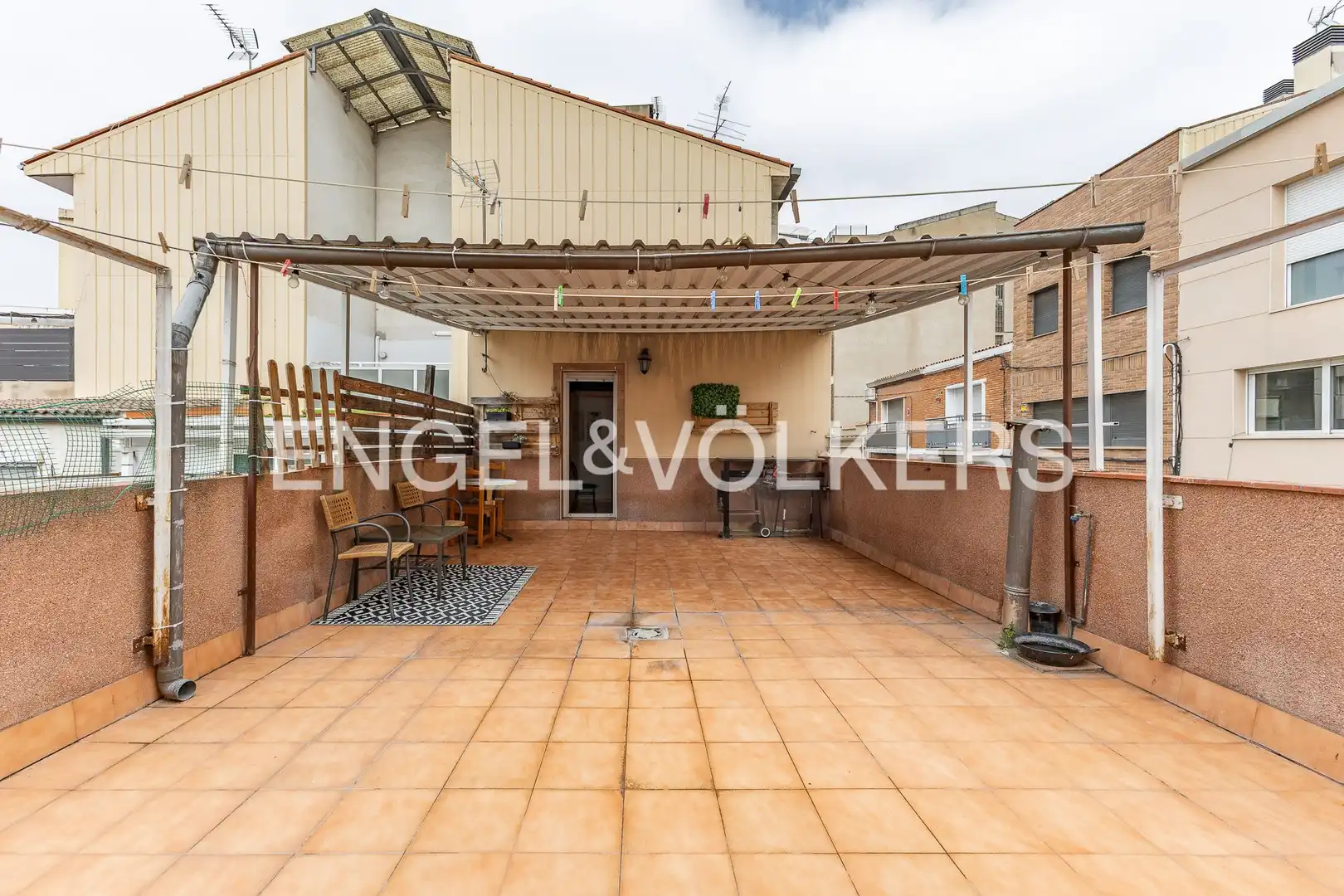 Terraza de Casa adosada en venta en Sabadell con Aire acondicionado, Calefacción y Terraza
