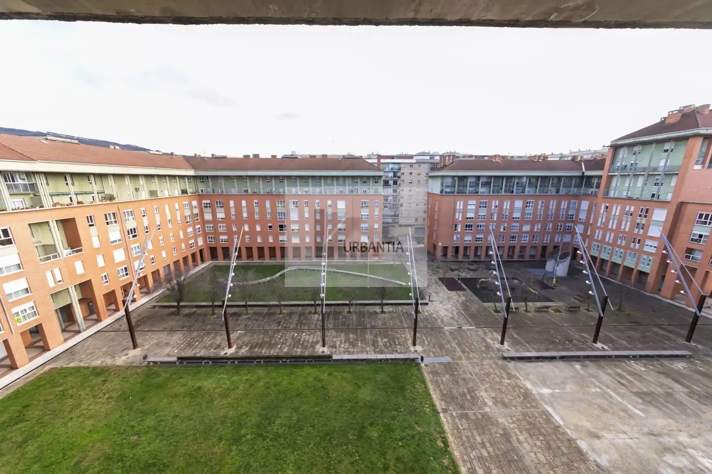 Exterior view of Flat for sale in  Pamplona / Iruña  with Heating, Parquet flooring and Terrace