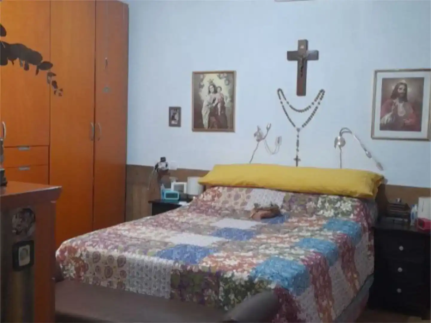 Bedroom of Flat for sale in Llombai  with Air Conditioner, Private garden and Storage room
