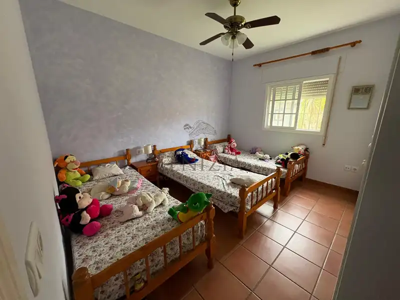 Bedroom of Houses for sale in El Puerto de Santa María  with Air Conditioner, Private garden and Swimming Pool