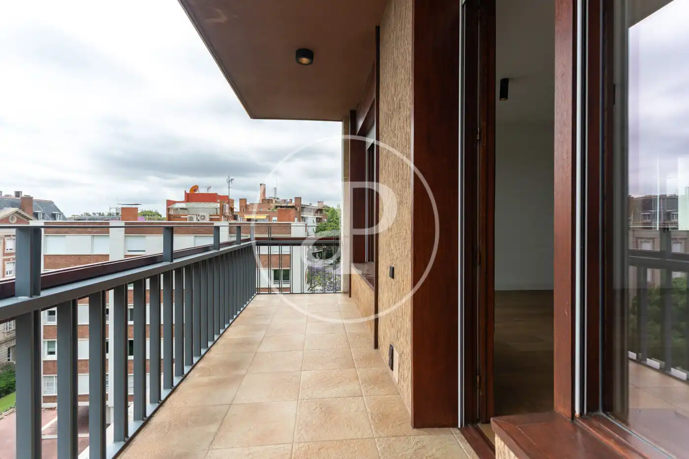 Terraza de Piso de alquiler en Barcelona con Aire acondicionado, Calefacción y Jardín privado