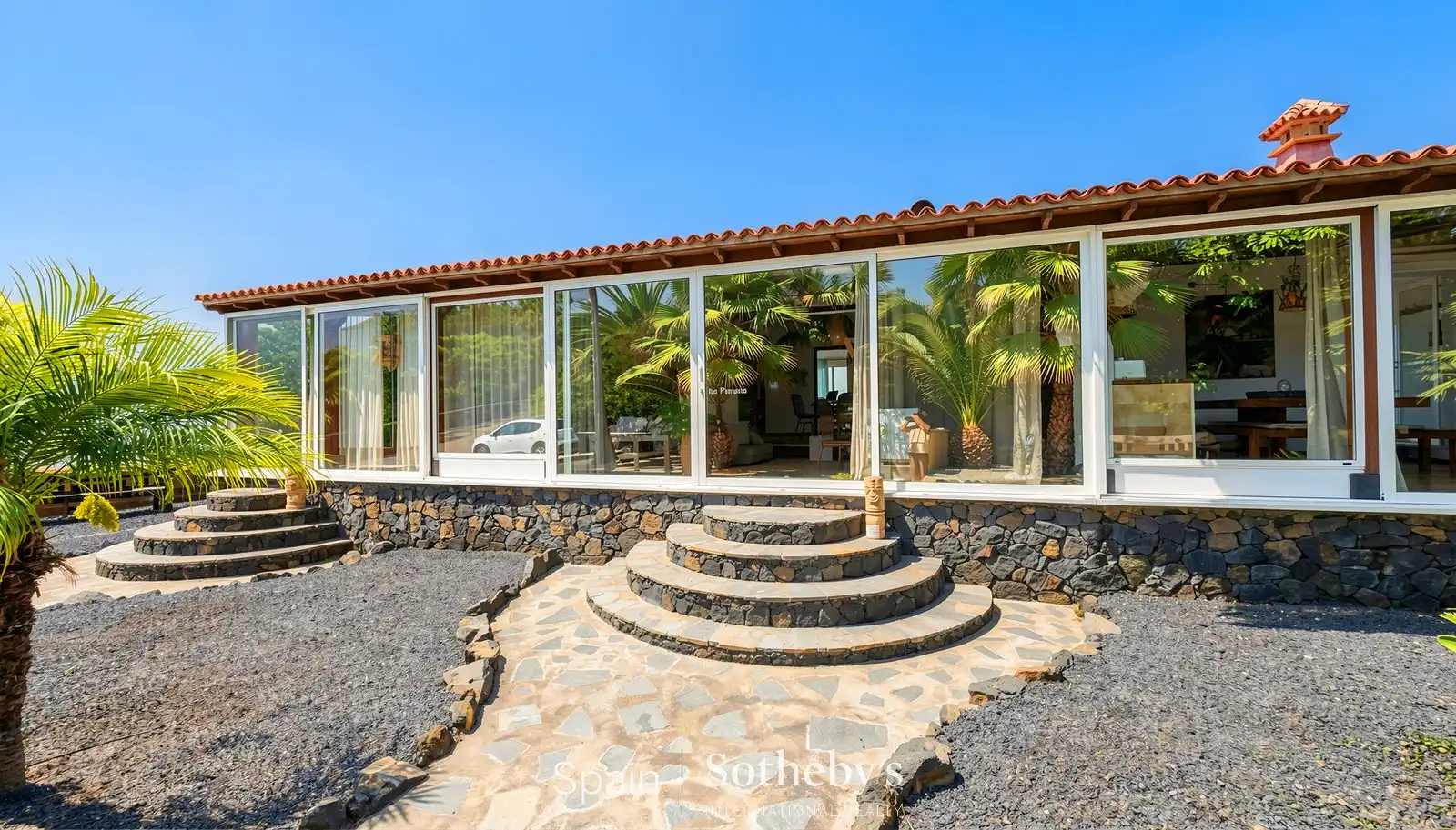 Vista exterior de Casa o chalet en venta en Los Llanos de Aridane con Aire acondicionado, Calefacción y Jardín privado