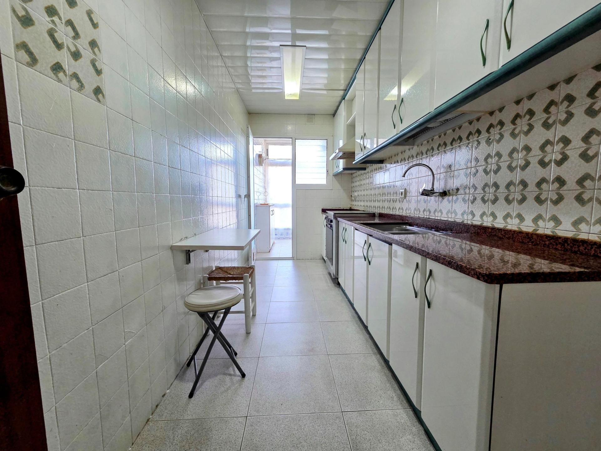 Kitchen of Flat for sale in Blanes  with Heating, Balcony and Community pool