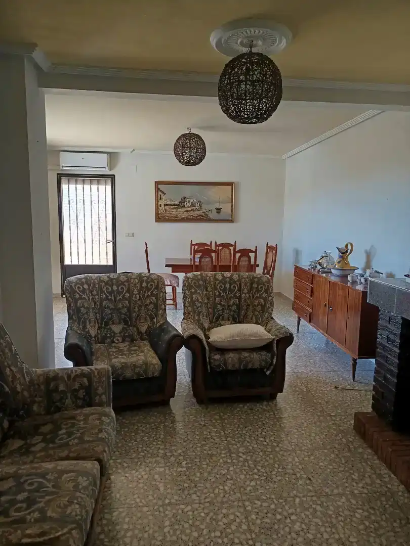 Sala de estar de Casa o chalet en venta en Hellín con Aire acondicionado y Balcón