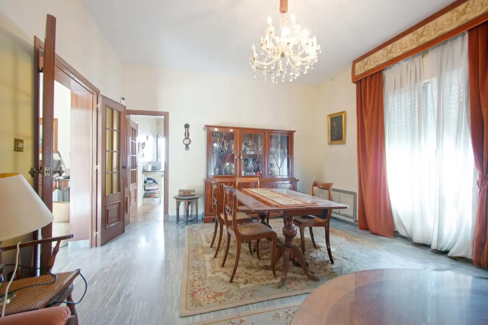 Menjador de Casa o xalet en venda en Sevilla amb Jardí privat i Terrassa