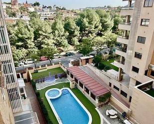 Swimming pool of Flat for sale in Alicante / Alacant  with Air Conditioner, Heating and Terrace