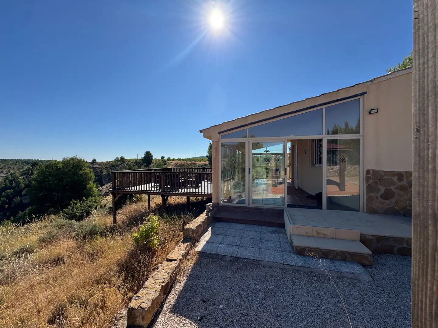 Terrace of Houses for sale in Caravaca de la Cruz  with Air Conditioner, Private garden and Terrace