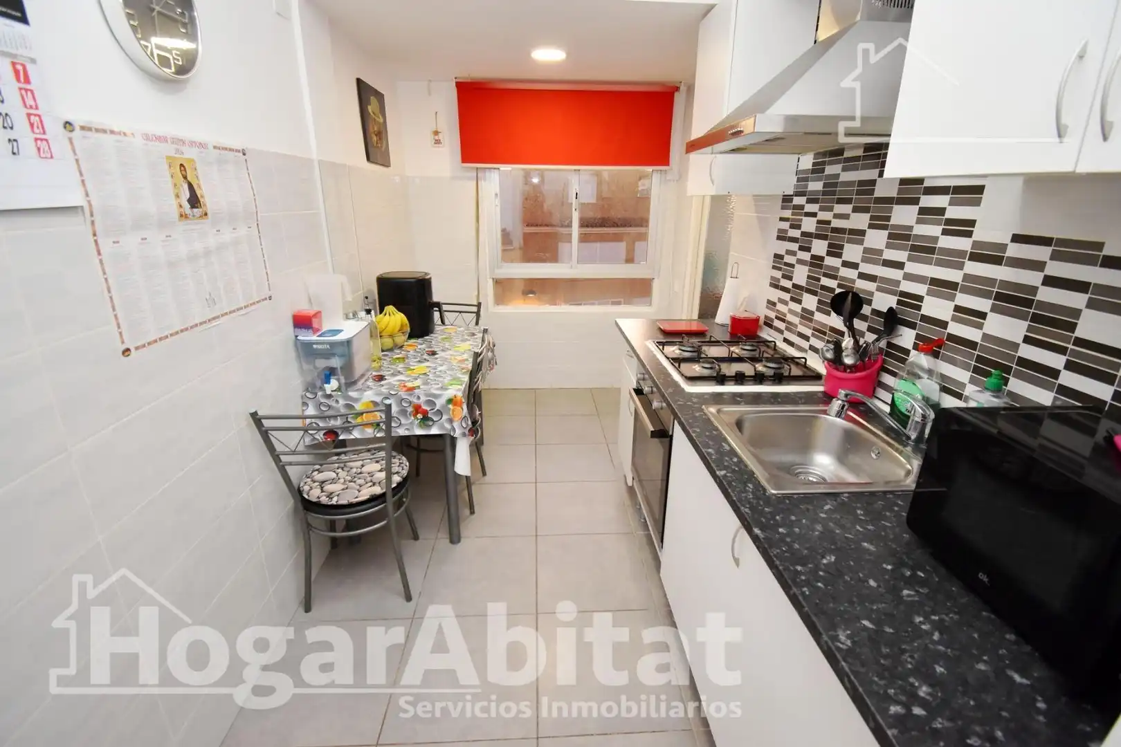Kitchen of Flat for sale in Vila-real  with Air Conditioner, Heating and Furnished
