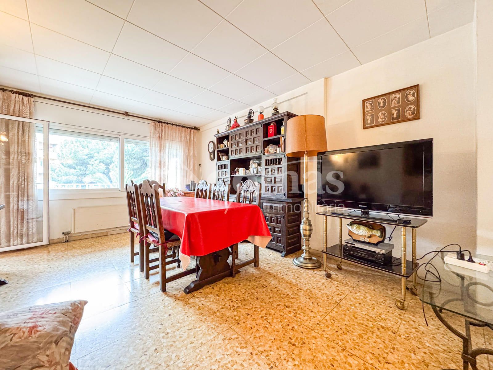 Dining room of Flat for sale in Población de Arroyo  with Heating, Terrace and Furnished