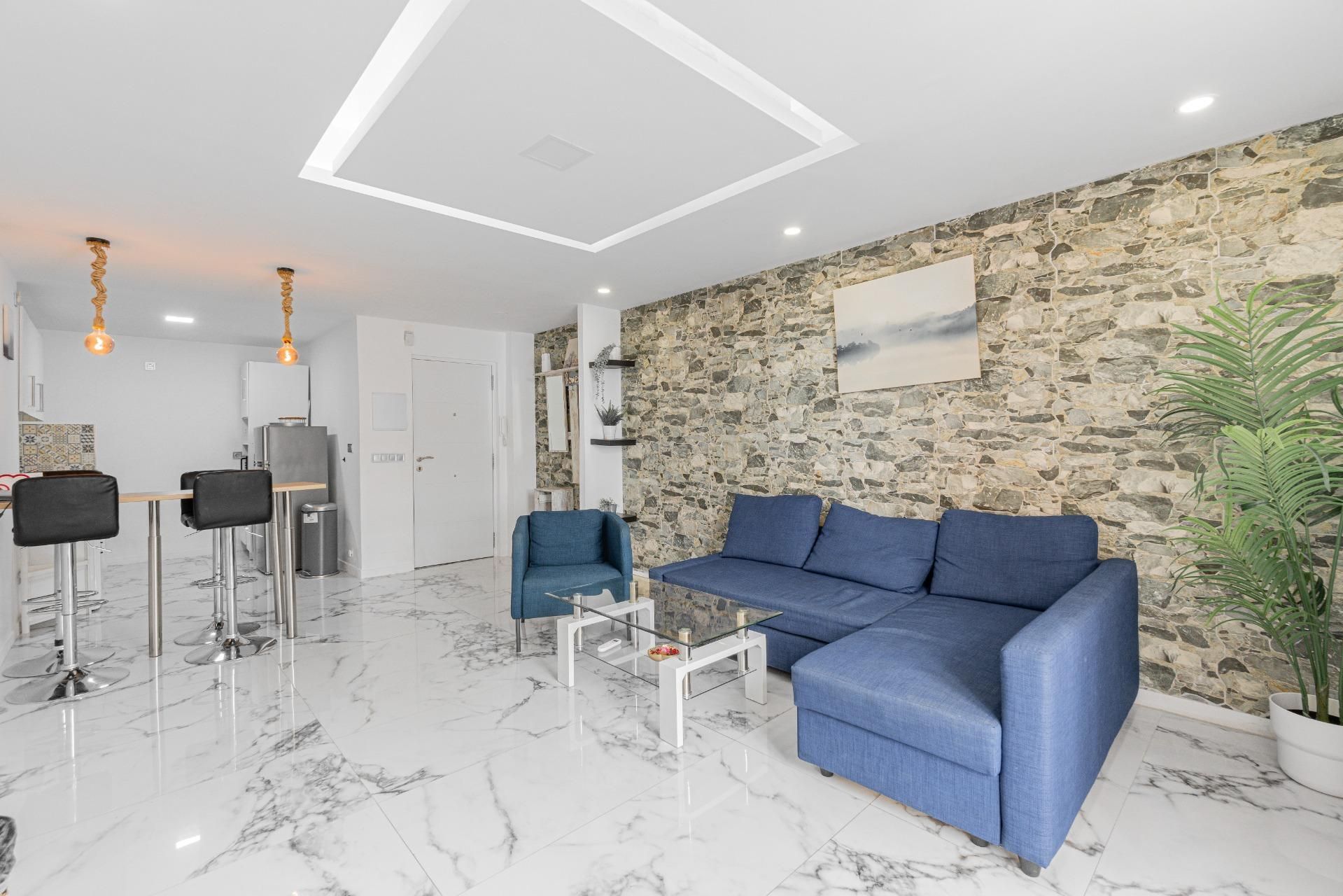 Living room of Flat for sale in  Palma de Mallorca  with Air Conditioner, Storage room and Balcony