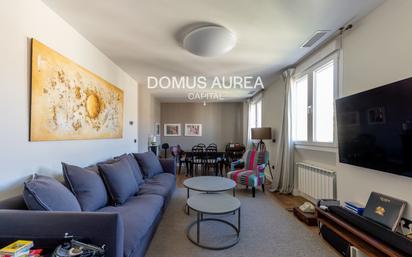 Living room of Flat for sale in  Madrid Capital  with Air Conditioner