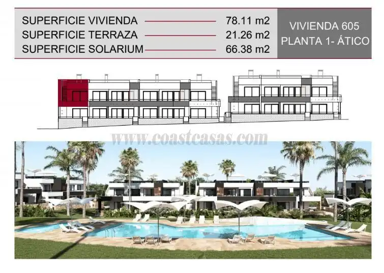 Apartments for sale in Rojales