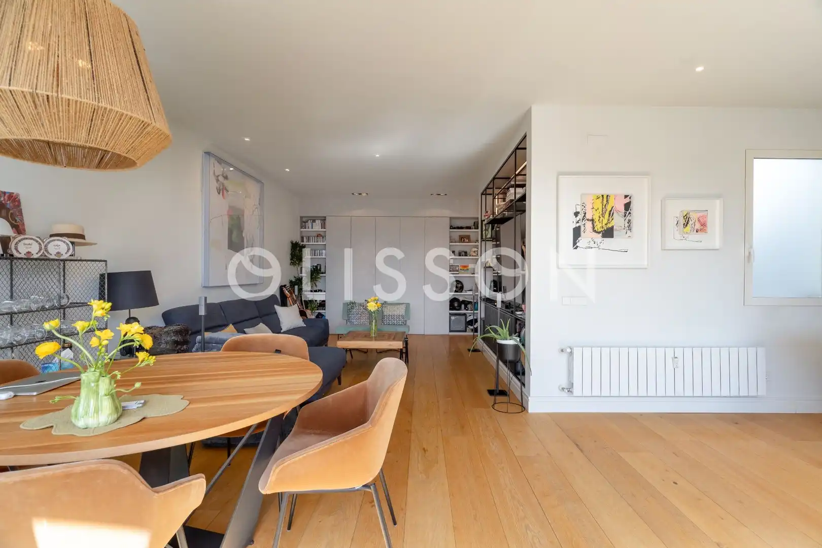 Sala de estar de Ático en venta en Madrid con Aire acondicionado, Calefacción y Terraza