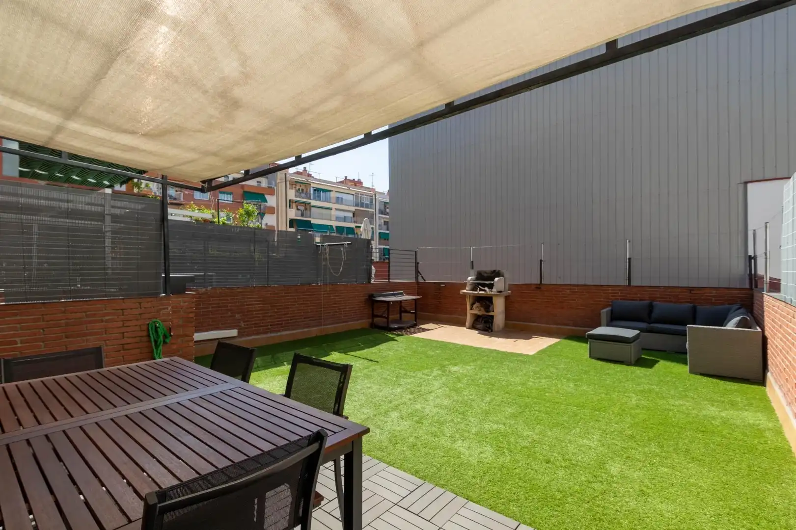 Terrassa de Dúplex en venda en Terrassa amb Aire condicionat, Calefacció i Jardí privat
